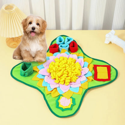 Schnüffelteppich für Hunde – Interaktives Suchspiel gegen Langeweile