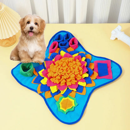 Schnüffelteppich für Hunde – Interaktives Suchspiel gegen Langeweile