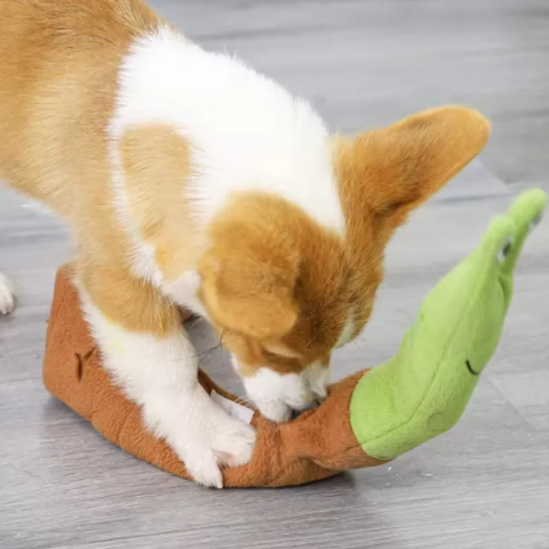 Schnüffelspielzeug Schnecke – Interaktives Suchspielzeug für Hunde